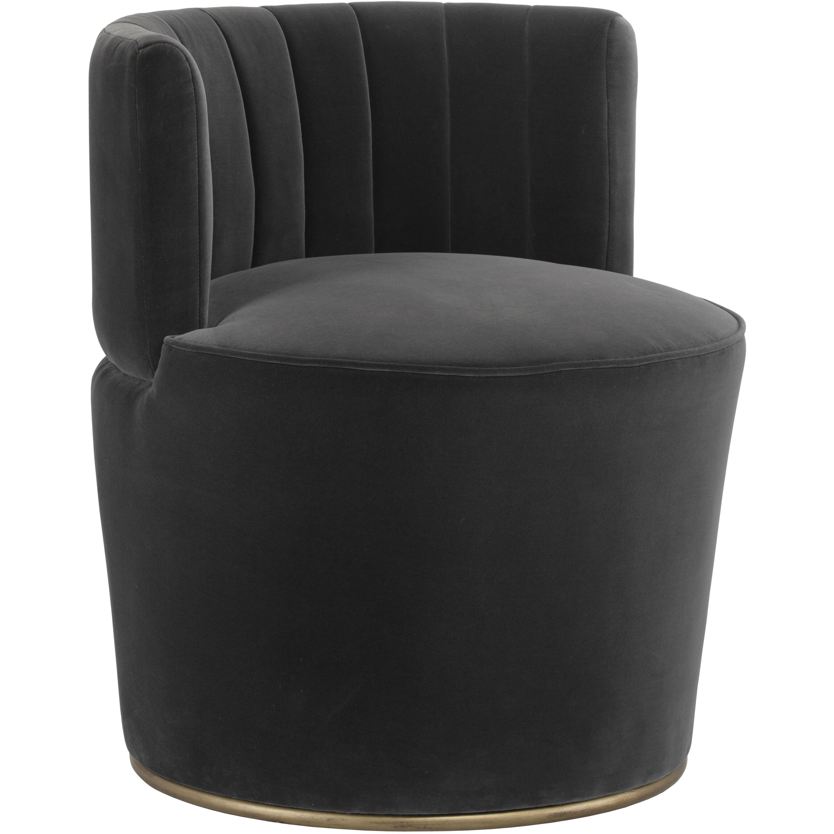 August Shadow Grey Lounge Chair